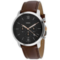  Shop Authentic Fossil Neutra Chronograph Black Dial Brown Leather Strap Watch for Men - FS5408 - Luxxuri