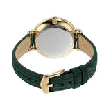  Shop Authentic Fossil Jacqueline Multifunction Moonphase Mother of Pearl White Dial Green Leather Strap Watch for Women - ES5244 - Luxxuri