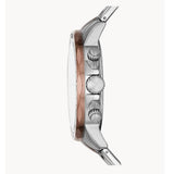  Shop Authentic Fossil Bannon Multifunction Brown Dial Two Tone Steel Strap Watch for Men - BQ2502 - Luxxuri