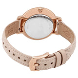  Shop Authentic Fossil Jacqueline Three Hand Mother of Pearl Dial Pink Leather Strap Watch for Women - ES4671 - Luxxuri