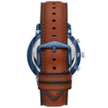  Shop Authentic Fossil Neutra Chronograph Blue Dial Brown Leather Strap Watch for Men - FS5453 - Luxxuri