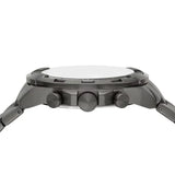  Shop Authentic Fossil Bronson Chronograph Black Dial Grey Steel Strap Watch for Men - FS5852 - Luxxuri