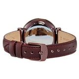  Shop Authentic Fossil Jacqueline Burgundy Dial Burgundy Leather Strap Watch for Women  - ES4099 - Luxxuri