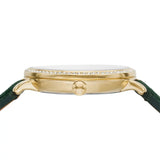  Shop Authentic Fossil Jacqueline Multifunction Moonphase Mother of Pearl White Dial Green Leather Strap Watch for Women - ES5244 - Luxxuri