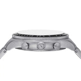  Shop Authentic Fossil Sport Tourer Chronograph Black Dial Silver Steel Strap Watch for Men - FS6045 - Luxxuri
