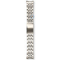 Fossil FB-01 Chronograph Black Dial Silver Steel Strap Watch for Men - FS5837