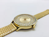  Shop Authentic Guess Soiree Diamonds Gold Dial Gold Mesh Bracelet Watch for Women - GW0402L2 - Luxxuri