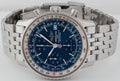  Shop Authentic Breitling Navitimer Heritage Special Edition Blue Dial Silver Steel Strap Mens Watch - A1332412/C942 - Luxxuri