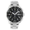 Shop Authentic Tag Heuer Aquaracer Calibre 16 Day-Date Black Dial Silver Steel Strap Watch for Men - CAY211A.BA0927 - Luxxuri