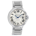  Shop Authentic Cartier Ballon Bleu De Cartier Silver Dial Silver Steel Strap Watch for Women - WSBB0048 - Luxxuri