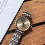  Shop Authentic Emporio Armani Gianni T Bar Grey Dial Two Tone Steel Strap Watch For Women - AR1841 - Luxxuri