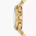  Shop Authentic Michael Kors Everest Chronograph Crystals Gold Dial Gold Steel Strap Watch For Women - MK7254 - Luxxuri