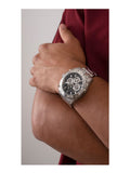  Shop Authentic Guess Trophy Chronograph Diamonds Black Dial Silver Steel Strap Watch for Men - GW0390G1 - Luxxuri