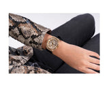  Shop Authentic Guess Princess Crystals Gold Dial Black Silicone Strap Watch For Women - GW0439L2 - Luxxuri