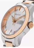  Shop Authentic Gucci G Timeless Silver Dial Two Tone Steel Strap Watch For Women - YA126564 - Luxxuri