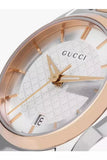  Shop Authentic Gucci G Timeless Silver Dial Two Tone Steel Strap Watch For Women - YA126564 - Luxxuri