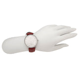 Shop Authentic Gucci G Timeless Automatic Silver Dial Red Leather Strap Watch For Men - YA126346 - Luxxuri