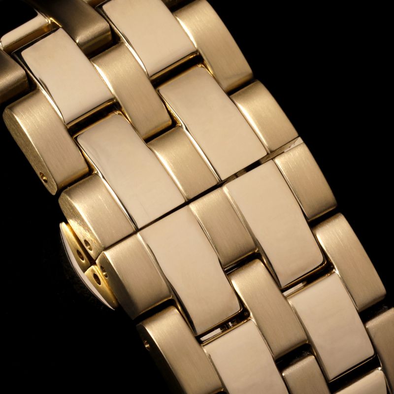  Shop Authentic Versace Greca Time Quartz Gold Dial Gold Steel Strap Watch For Men - VE3K00522 - Luxxuri