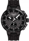  Shop Authentic Tissot T Race Cycling Chronograph Black Dial Black Rubber Strap Watch For Men - T111.417.37.441.03 - Luxxuri