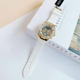  Shop Authentic Guess Athena White Dial White Rubber Strap Watch for Women - GW0409L2 - Luxxuri