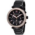  Shop Authentic Michael Kors Parker Diamonds Black Dial Black Steel Strap Watch for Women - MK5885 - Luxxuri