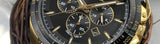  Shop Authentic Maserati Traguardo Chronograph Black Dial Gold Steel Strap Watch For Men - R8873612041 - Luxxuri