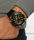  Shop Authentic Guess Navigator Chronograph Black Dial Black Rubber Strap Watch for Men - GW0264G3 - Luxxuri