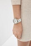  Shop Authentic Guess Frontier Diamonds Silver Dial White Rubber Strap Watch for Women - GW0045L1 - Luxxuri
