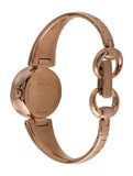  Shop Authentic Gucci Guccisima Quartz Mother of Pearl White Dial Rose Gold Steel Strap Watch for Women - YA134512 - Luxxuri