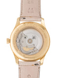  Shop Authentic Gucci G Timeless Skeleton 16K Gold Mother of Pearl Dial Pink Leather Strap Watch For Women - YA1264110 - Luxxuri