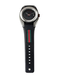  Shop Authentic Gucci Sync XXL Quartz Black Dial Black Rubber Strap Watch For Men - YA137101 - Luxxuri