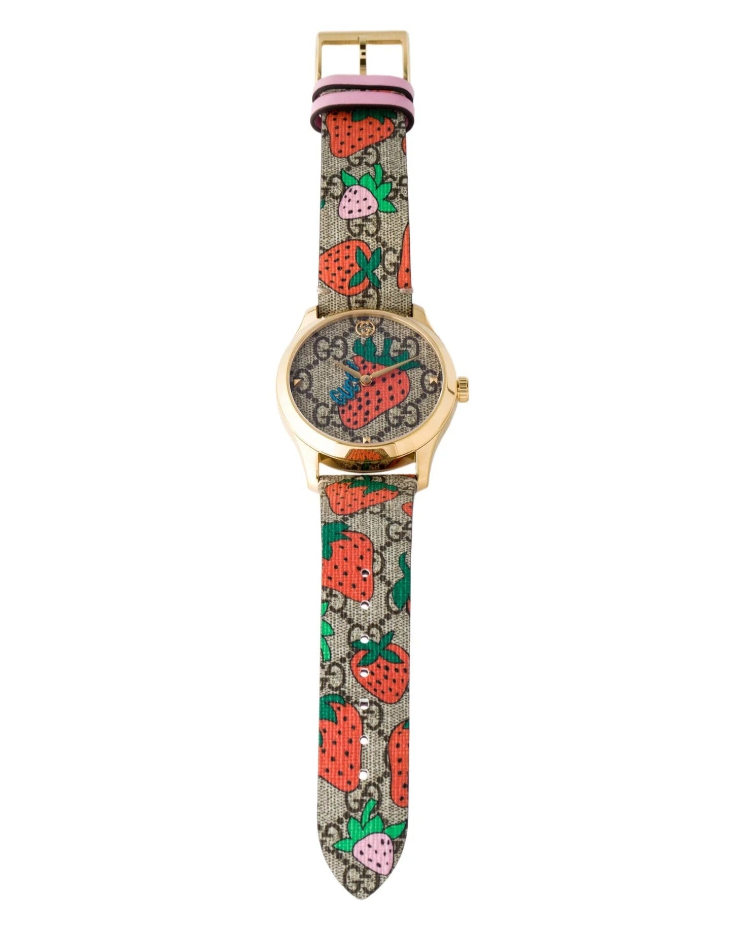  Shop Authentic Gucci G Timeless Brown Dial Brown Leather Strap Watch For Women - YA1264133 - Luxxuri