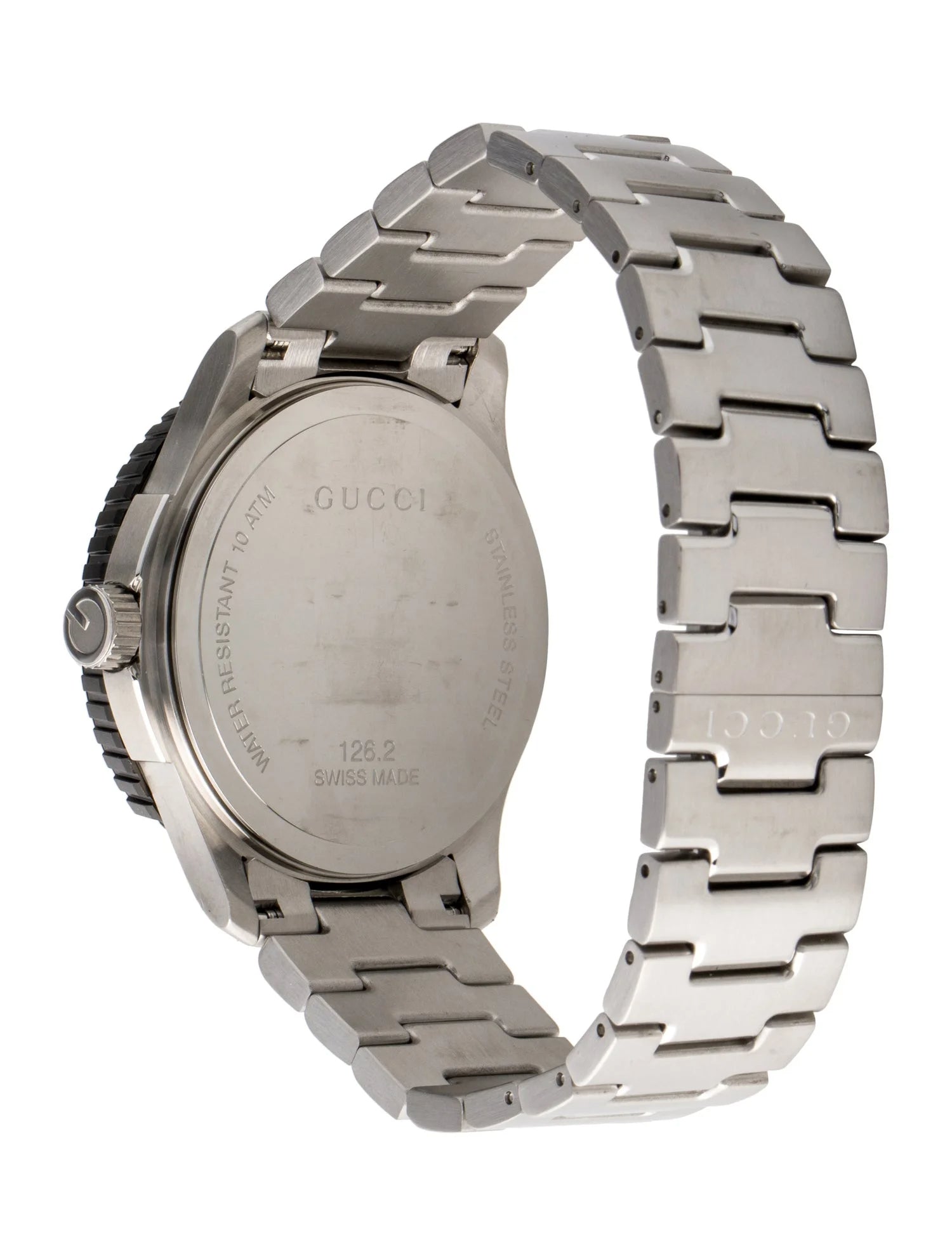  Shop Authentic Gucci G Timeless Sport White Dial Silver Steel Strap Watch For Men - YA126250 - Luxxuri
