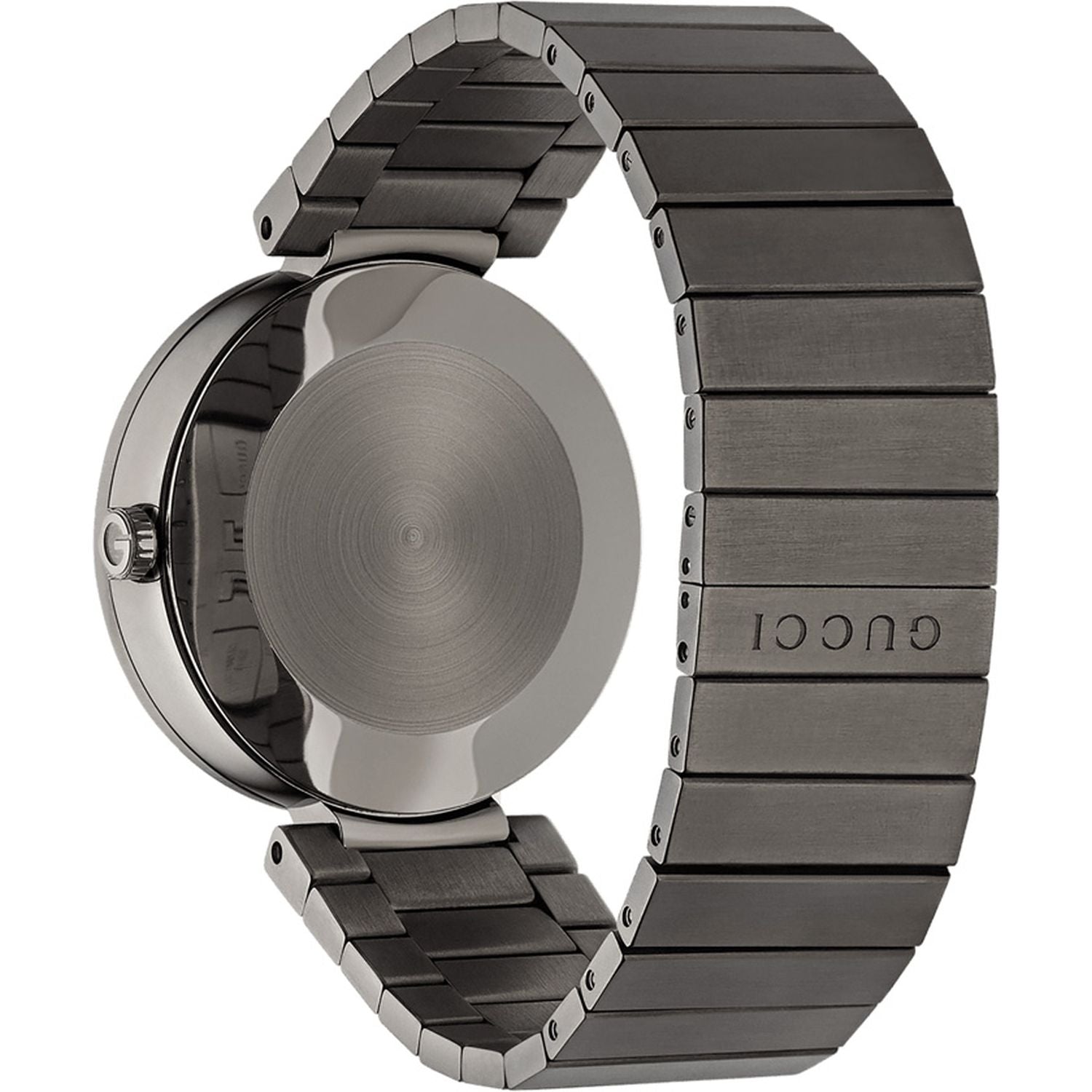  Shop Authentic Gucci G Interlocking Quartz Grey Dial Grey Steel Strap Watch For Men - YA133210 - Luxxuri