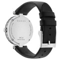  Shop Authentic Gucci Diamantissima Diamonds Black Dial Black Leather Strap Watch For Women - YA141403 - Luxxuri