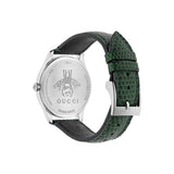  Shop Authentic Gucci G-Timeless Green Mother of Pearl Dial Green Leather Strap Watch For Women - YA126585 - Luxxuri