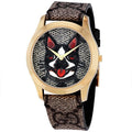  Shop Authentic Gucci G-Timeless Brown Dial Brown Leather Strap Unisex Watch - YA1264057 - Luxxuri