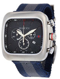  Shop Authentic Gucci Coupe Chronograph Blue Dial Two Tone NATO Strap Watch for Men - YA131203 - Luxxuri