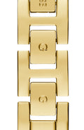 Guess Gala Diamonds Gold Dial Gold Steel Strap Watch for Women - GW0401L2