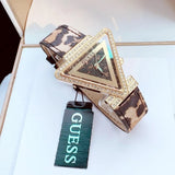  Shop Authentic Guess Fame Quartz Animal Print Dial Multicolor Leather Strap Watch For Women - GW0504L3 - Luxxuri