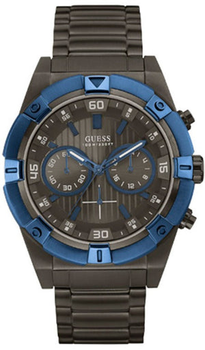  Shop Authentic Guess Sport Analog Grey Dial Grey Steel Strap Watch for Men - W0377G5 - Luxxuri