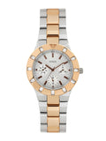  Shop Authentic Guess Glisten Chronograph Analog Silver Dial Two Tone Steel Strap Watch For Women - W14551L1 - Luxxuri