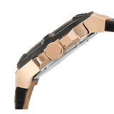  Shop Authentic Guess Rigor Analog Black Dial Black Leather Strap Watch For Men - W0040G5 - Luxxuri