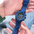  Shop Authentic Guess Formula Multifunction Blue Dial Blue Silicone Strap Watch For Men - GW0579G3 - Luxxuri