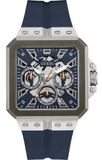  Shop Authentic Guess Leo Chronograph Navy Blue Dial Blue Silicone Strap Watch For Men - GW0637G1 - Luxxuri
