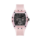  Shop Authentic Guess Sporting Black Dial Pink Rubber Strap Watch for Men - GW0032G1 - Luxxuri