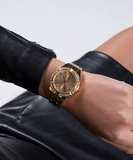  Shop Authentic Guess Cosmo Diamonds Gold Dial Gold Steel Strap Watch For Women - GW0033L2 - Luxxuri