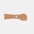  Shop Authentic Guess Cosmo Diamonds Silver Dial Rose Gold Steel Strap Watch For Women - GW0033L3 - Luxxuri