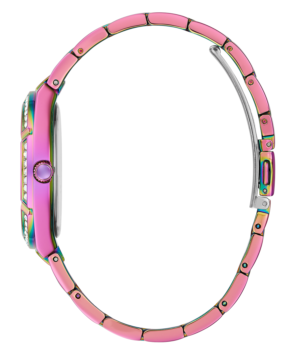  Shop Authentic Guess Cosmo Diamonds Silver Dial Multicolor Steel Strap Watch for Women - GW0033L6 - Luxxuri