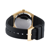  Shop Authentic Guess Cosmo Diamonds Gold Dial Black Rubber Strap Watch for Women - GW0034L1 - Luxxuri